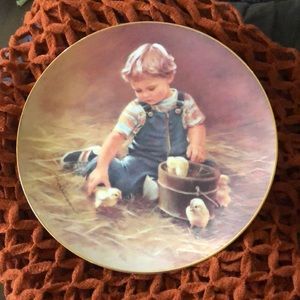 Hamilton 1984 First issue in The Magic Of Childhood plate Collection